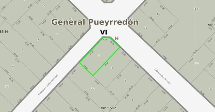 Terreno · 332m²