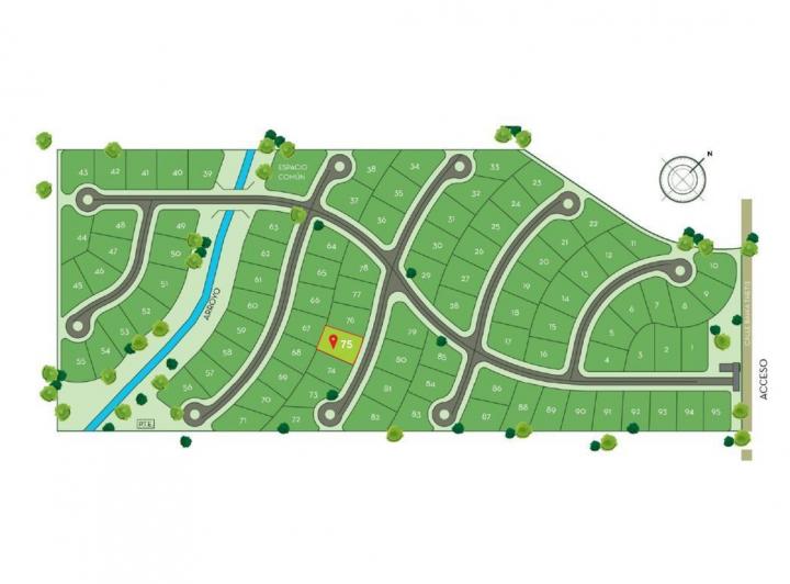 Terreno · 609m²