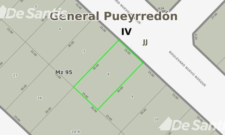 Terreno · 450m²
