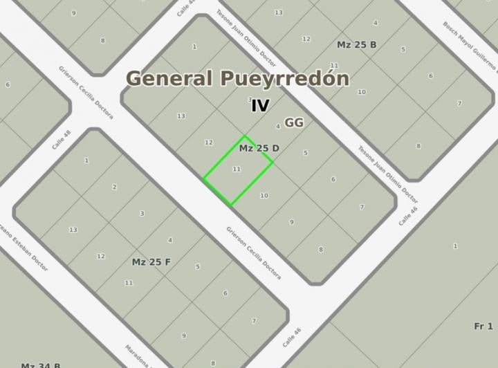 Terreno · 622m²
