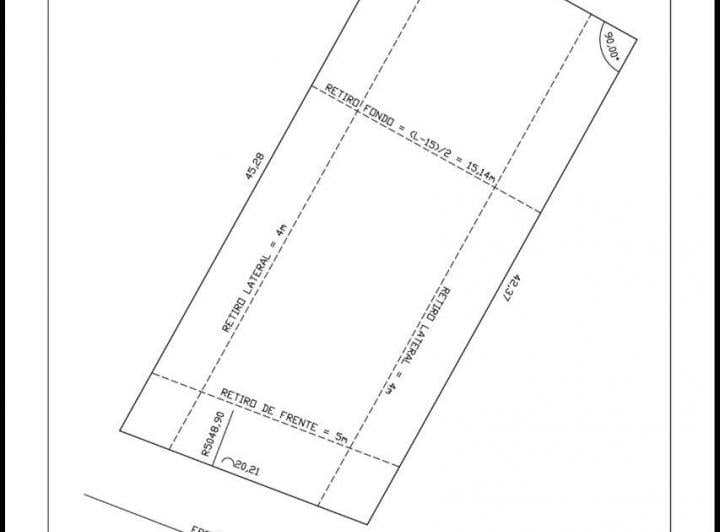 Terreno · 876m²