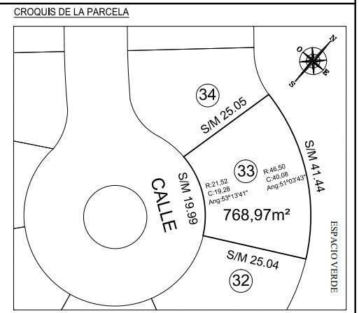 Terreno · 768m²