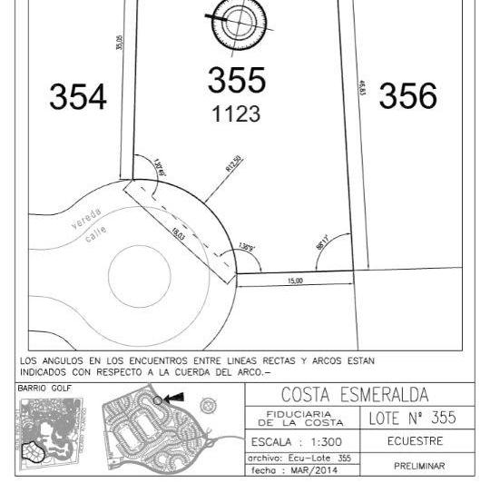 Terreno · 1123m²