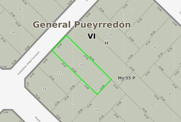 Terreno · 447m²