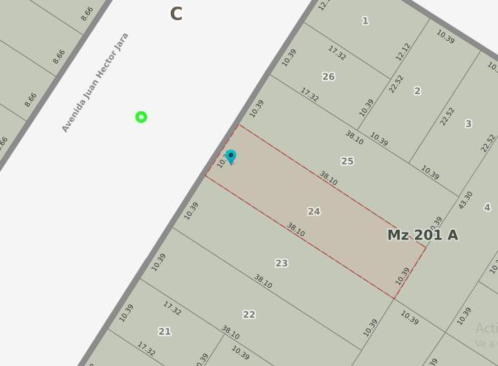 Terreno · 396m² · 1 Ambiente