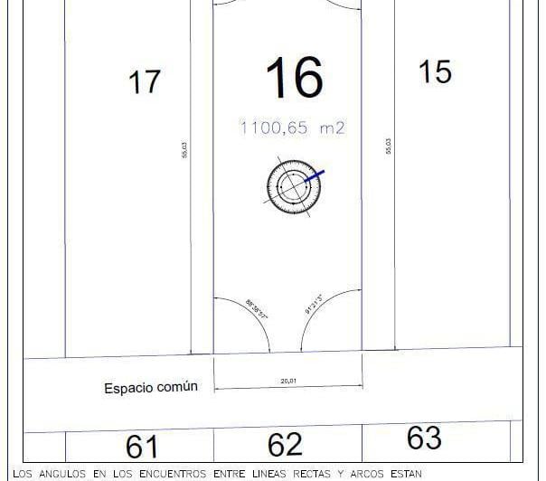 Terreno · 1100m²