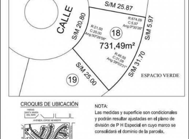 Terreno · 731m²