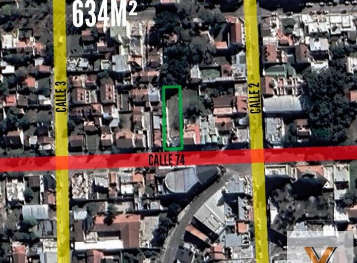 Terreno · 634m²