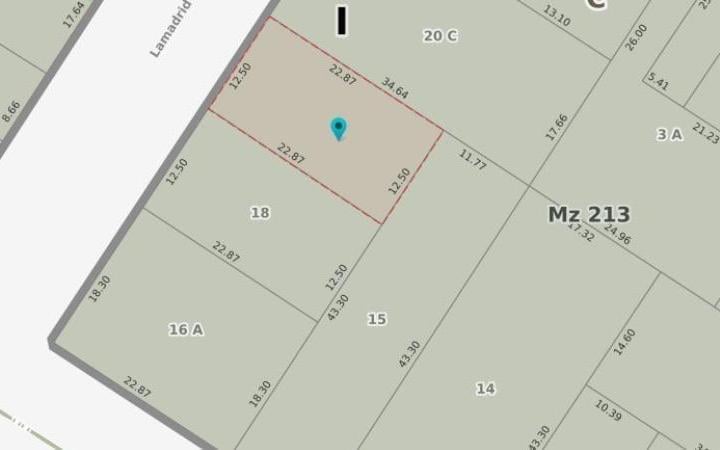 Terreno · 286m²