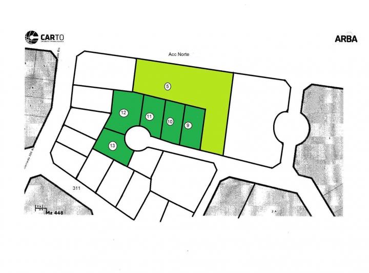 Terreno · 960m²