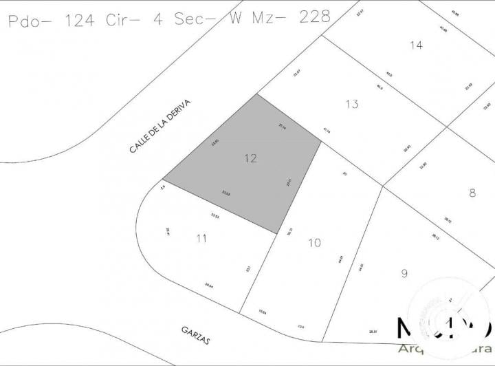 Terreno · 800m²