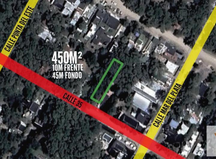 Terreno · 450m²
