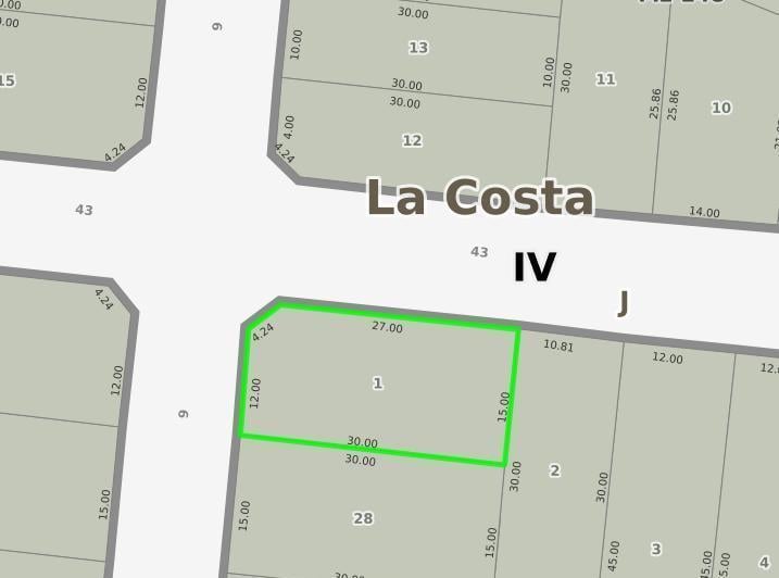 Terreno · 445m²