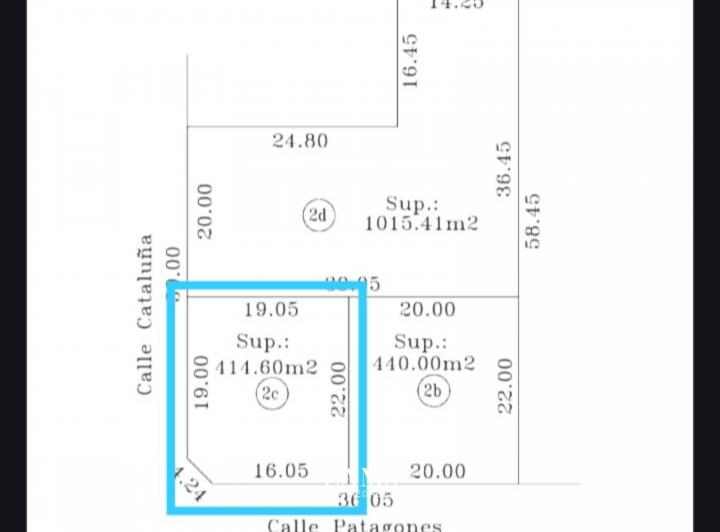 Terreno · 414m²