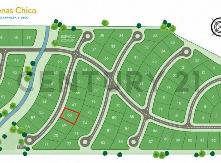 Terreno · 630m²