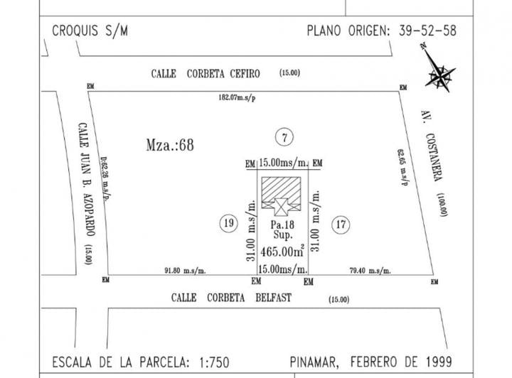 Terreno · 465m²