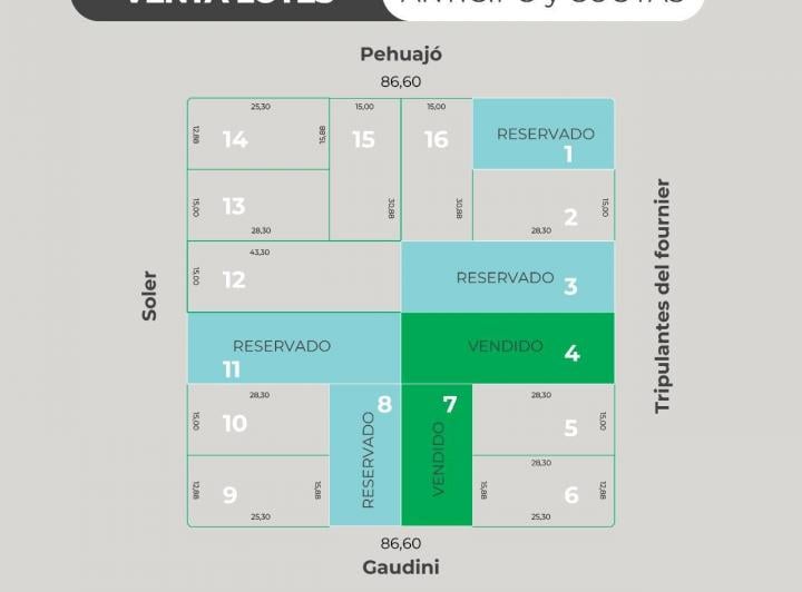 Terreno · 424m²