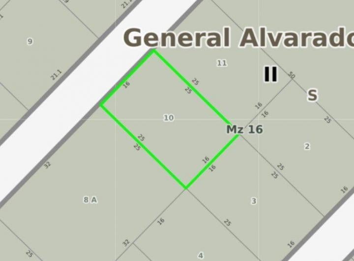 Terreno · 400m²