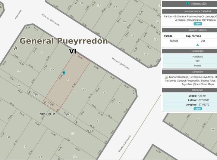 Terreno · 447m²