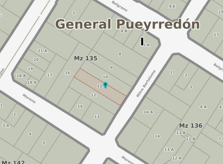 Terreno · 375m² · 1 Ambiente