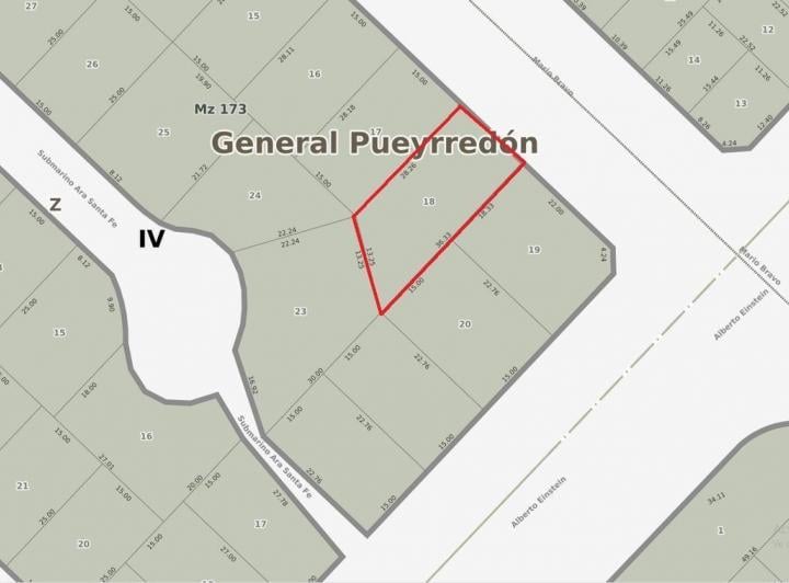 Terreno · 502m²
