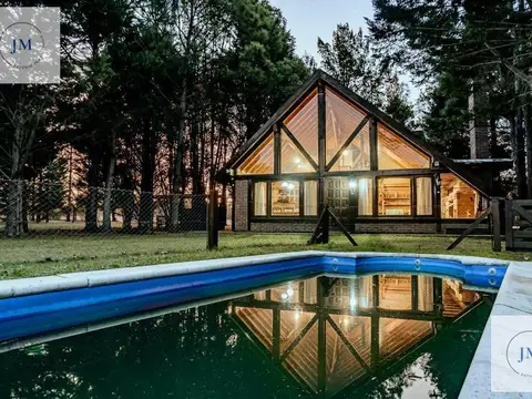 Complejo de cabañas de madera