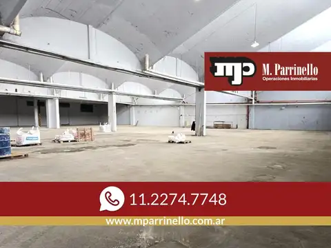 Importante nave industrial de 2.200 mts en estrada al 1800 - villa maipu