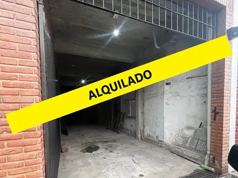 Alquiler - galpon 230 mt2 - villa madero