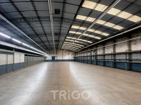 Depósito 1.275m2 en alquiler en villa martelli a 15 cuadras de av. gral. paz
