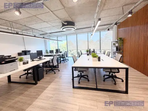 Oficina en alquiler 200 mts en el palomar complejo vilanova office