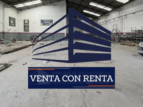 Galpón industrial en venta con renta - billinghurst, general san martín