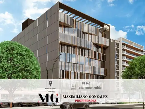 Oficina en venta - work tower, canning