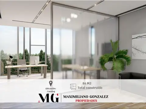 Oficina en venta - work tower, canning