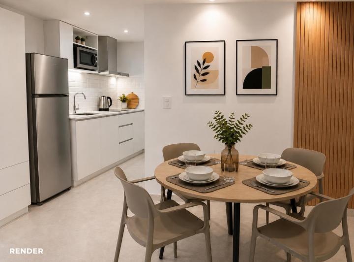 Departamento · 24m² · 1 Ambiente