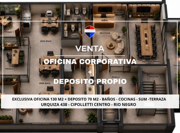 Oficina comercial · 200m²