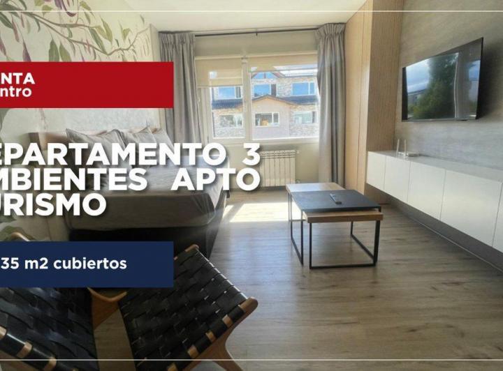 Departamento · 65m² · 3 Ambientes · 1 Cochera