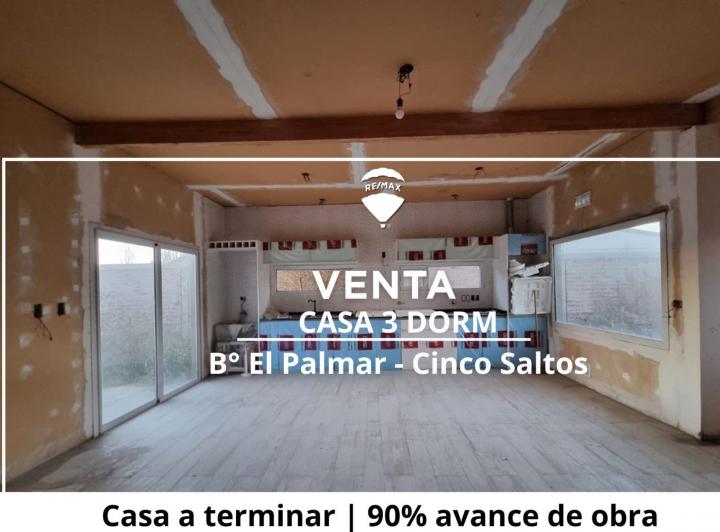 Casa · 135m² · 5 Ambientes · 1 Cochera
