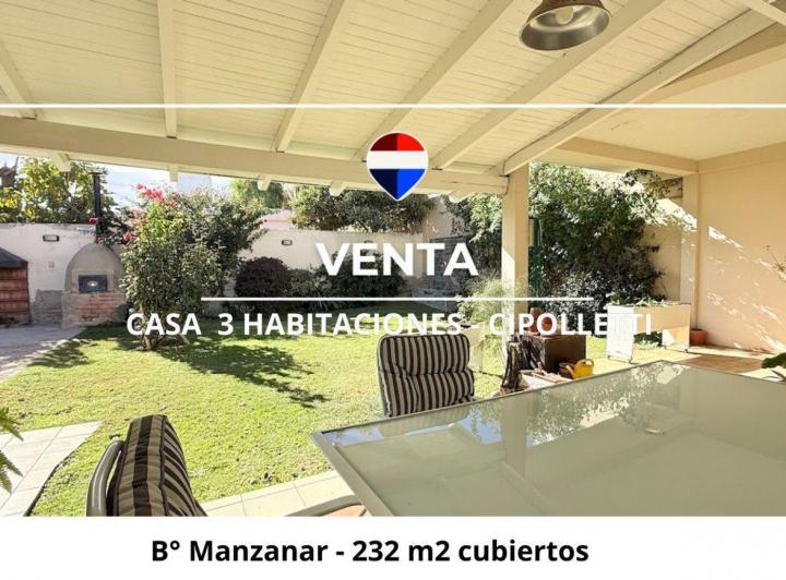 Casa · 232m² · 4 Ambientes · 1 Cochera