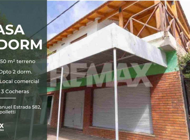 Casa · 233m² · 8 Ambientes · 3 Cocheras