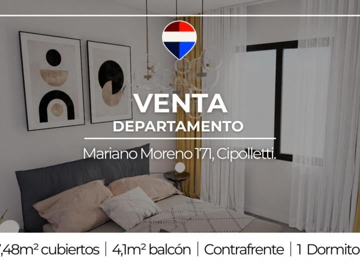 Departamento · 47m² · 2 Ambientes