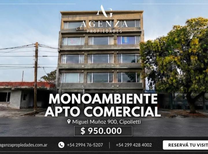Departamento · 40m² · 1 Ambiente