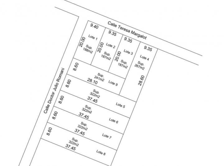 Terreno · 188m²