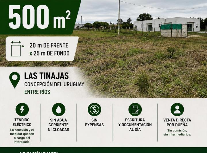 Terreno · 500m²