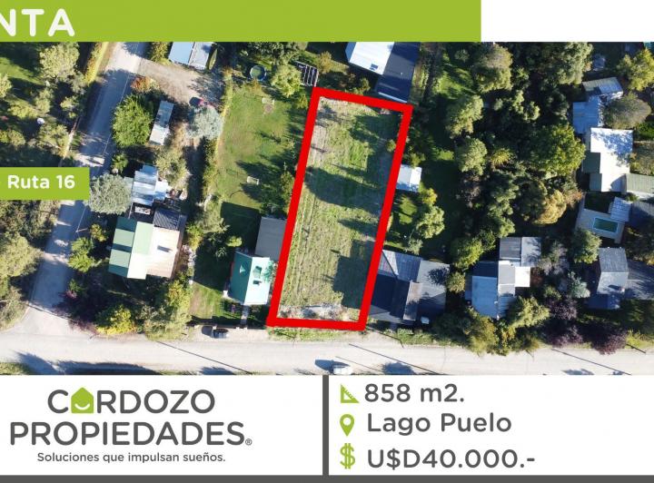 Terreno · 858m²