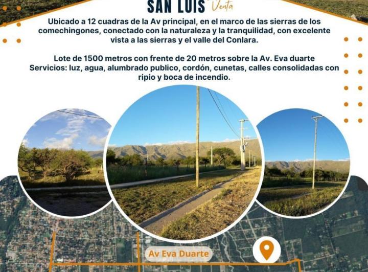 Terreno · 1500m²