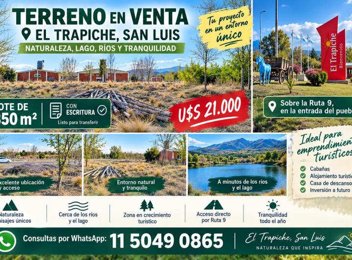 Terreno · 852m²