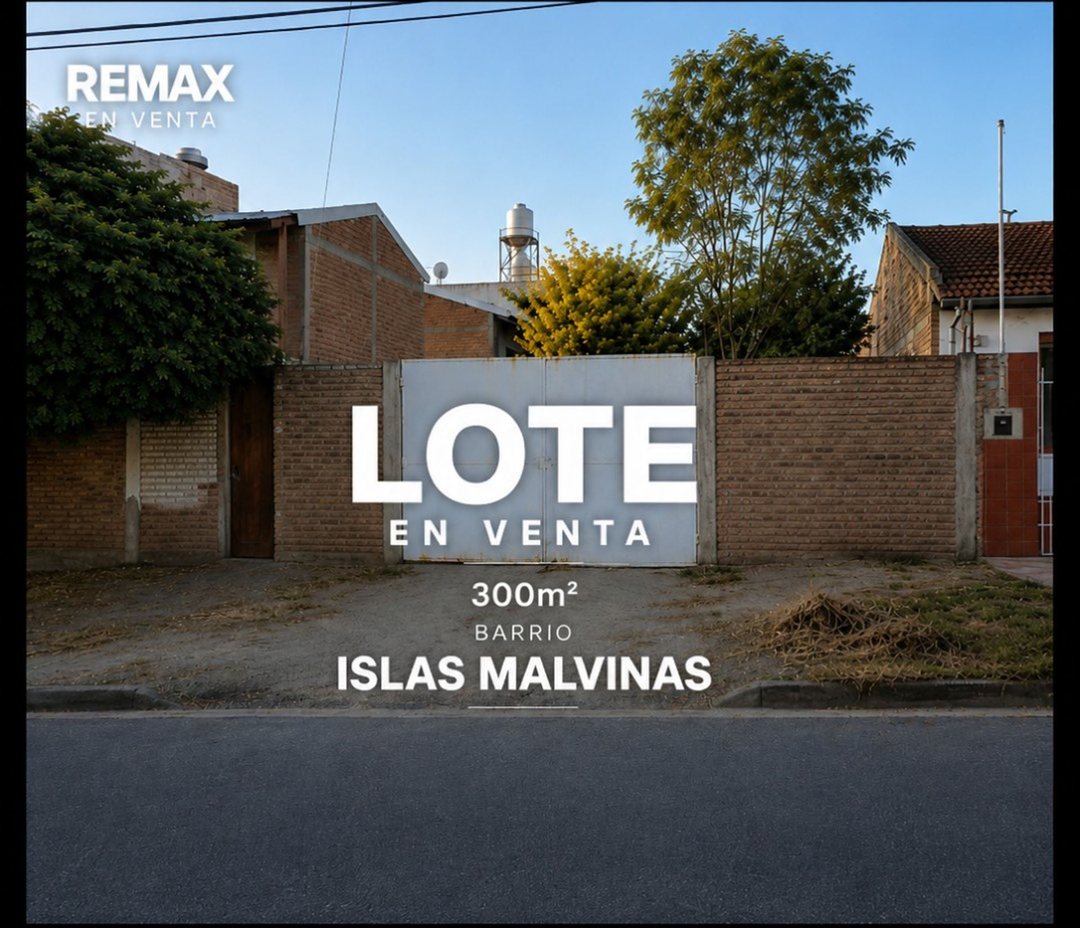 LOTE EN VENTA, B° ISLAS MALVINAS, NEUQUEN CAPITAL