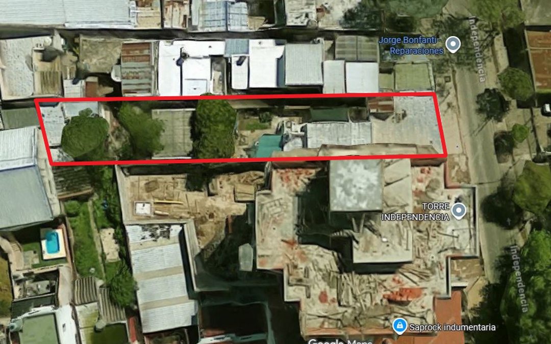Venta, LOTE 468 M²  CIUDADELA  7 PISOS + 2 RETIROS