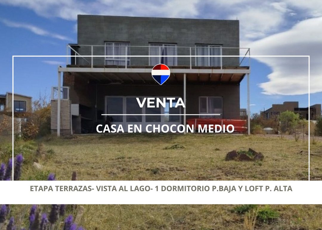 VENTA DE CASA EN CHOCON MEDIO- ETAPA TERRAZAS