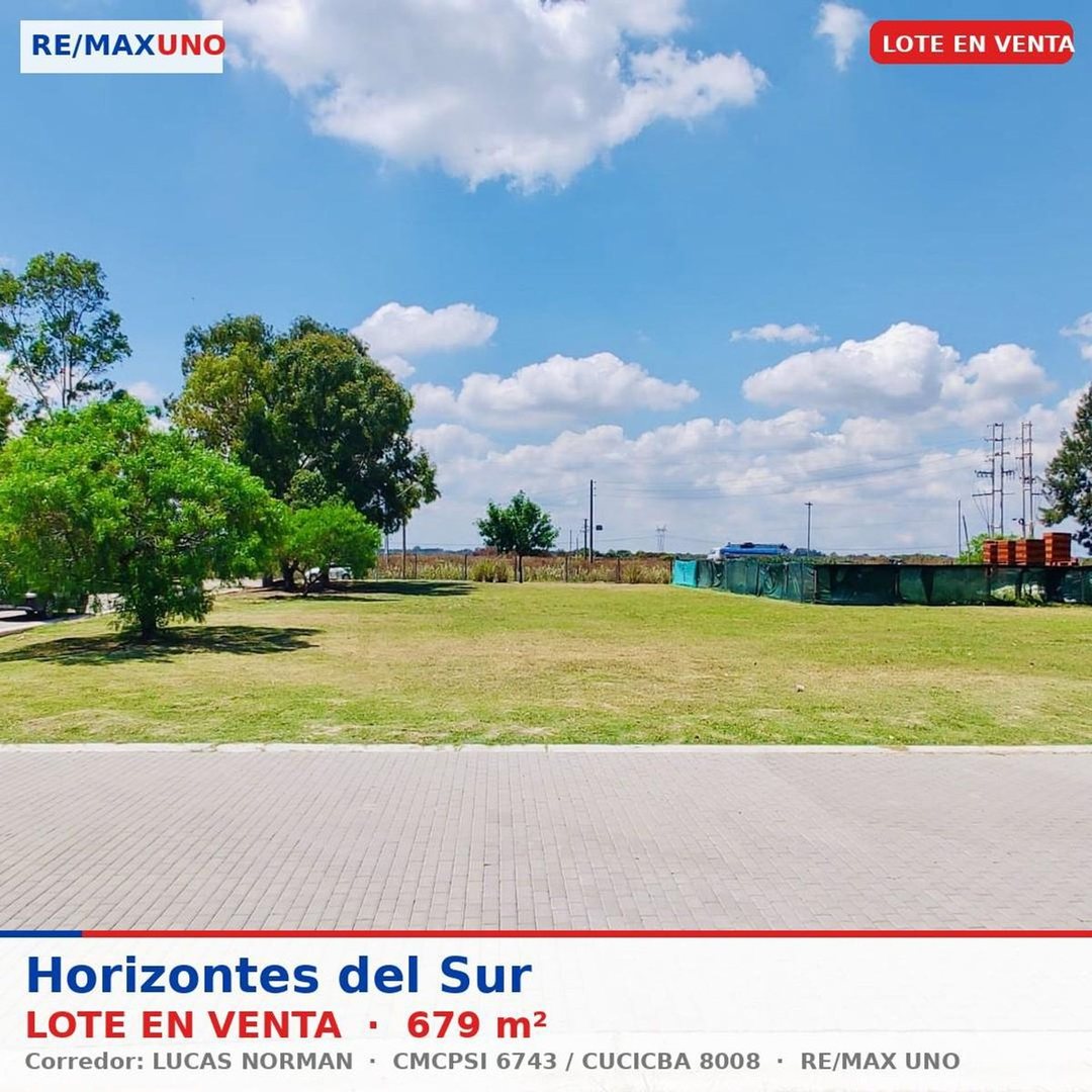 Lote en Venta  Horizonte al Sur Etapa 1